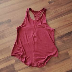 Zyia Mesh Effortless mesh panel razorback athletic tank top